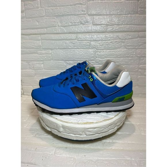 New Balance 574 Paint Chip Blue - Picture 2 of 9